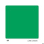 6L Square (183mm)-Lime Green (Bulk)