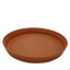 405mm Country Saucer-New Clay